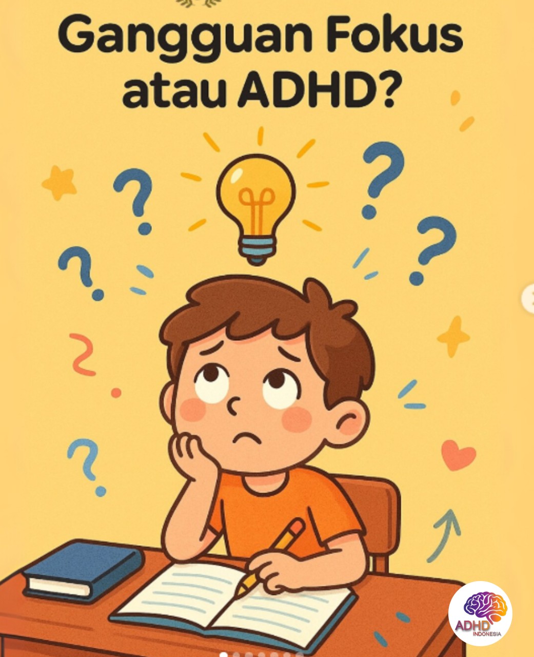 ADHD dan Kesulitan Fokus Anak: Edukasi untuk Keluarga di Kota Ternate