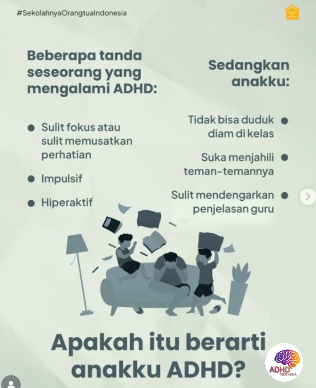 Ciri dan Gejala ADHD pada Anak Usia Dini di Kota Ternate