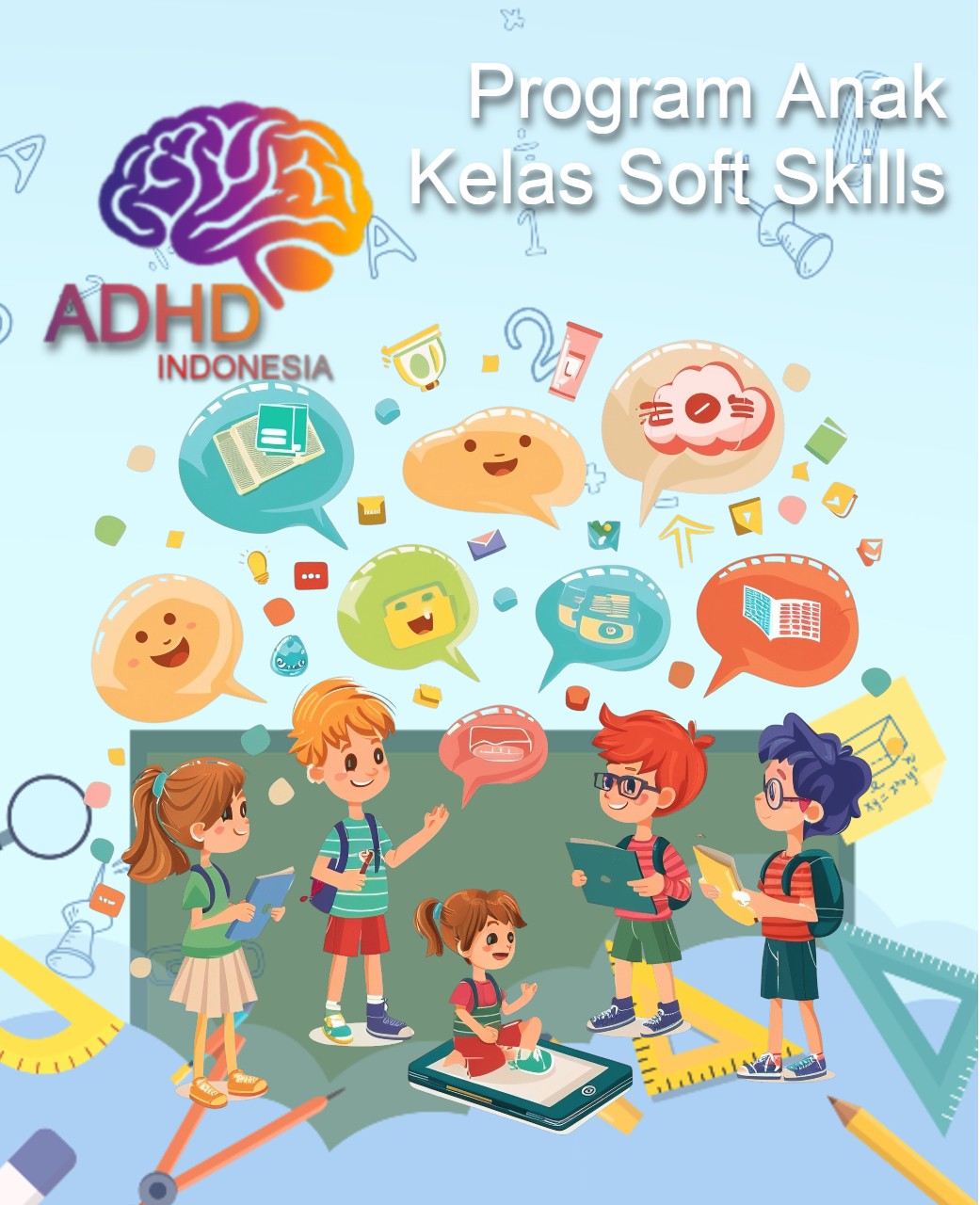 Program ADHD Indonesia Kota Ternate Kelas Soft Skills Anak ADHD